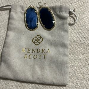 Kendra Scott blue earrings